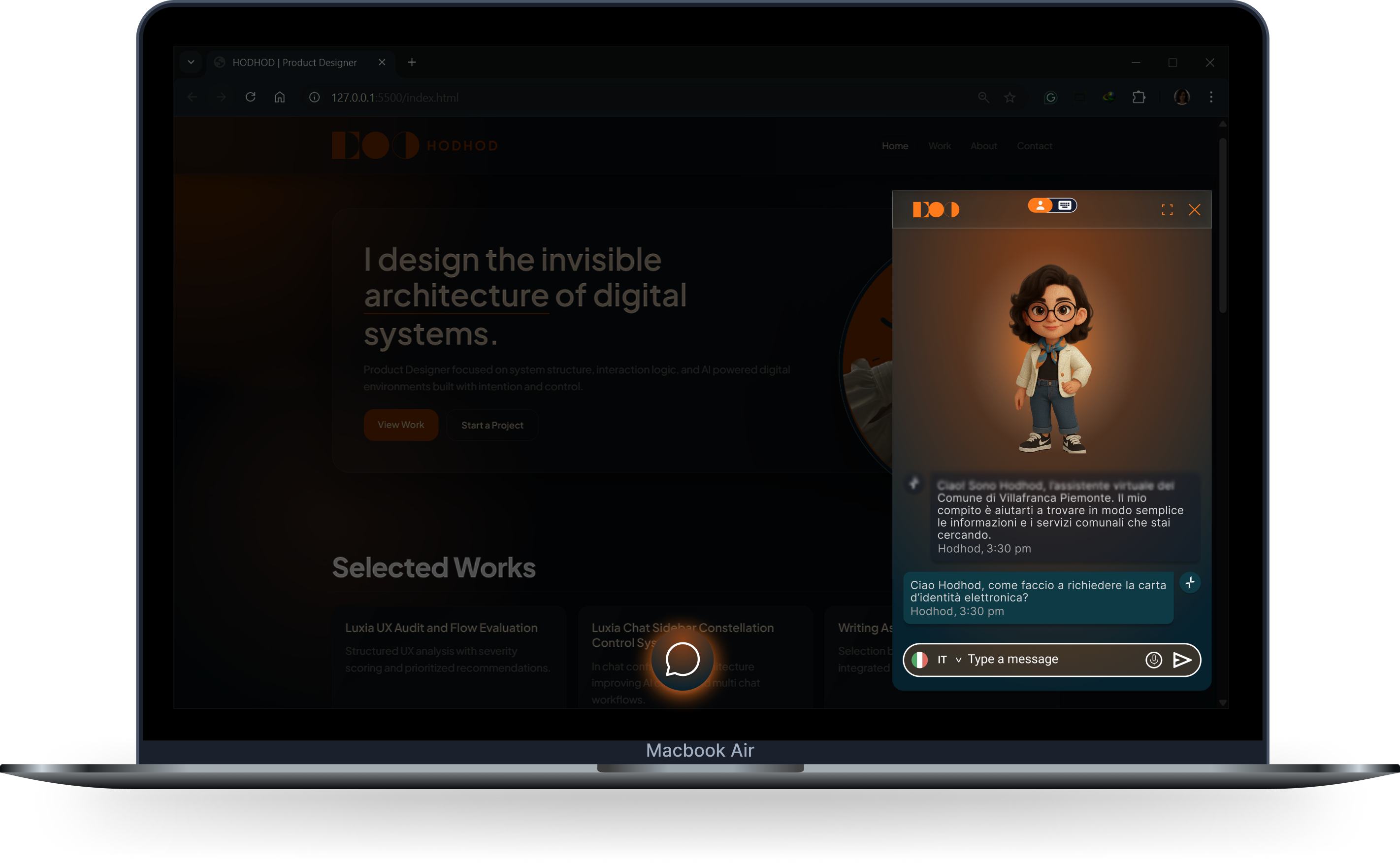 Civic assistant flow and touch-to-start sequence concept